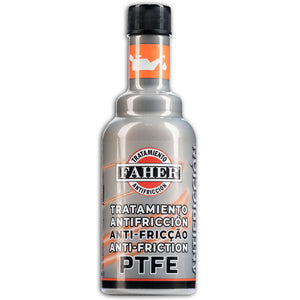 FAHER Tratamiento antifricción para aceite de motor y caja de cambios, reduce la fricción de forma drástica, reduce consumo de aceite.