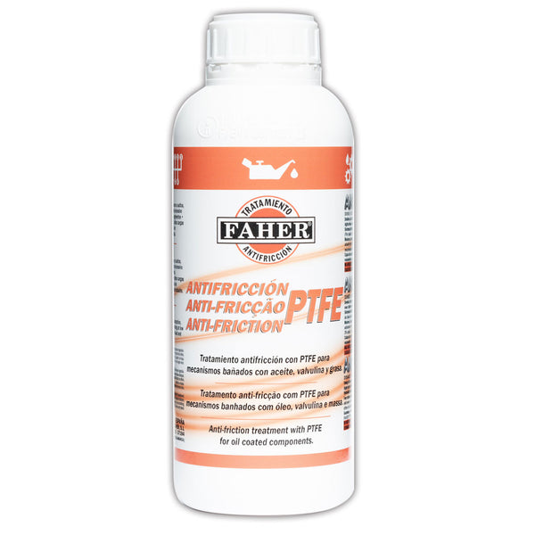 Tratamiento antifriccion con PTFE para motor y caja de cambios, prolonga la vida del motor. Reduce el consumo de aceite. Facilita el arranque en frío. 1000ml